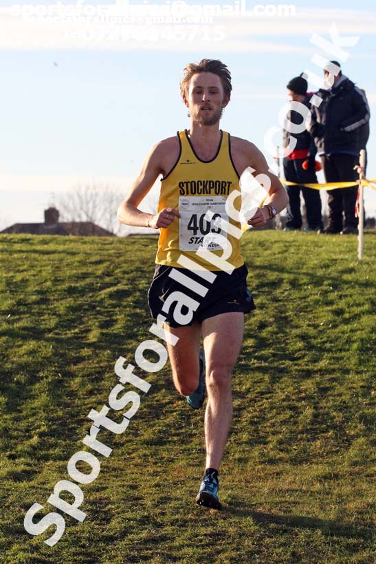 Senior mens North Eastern Cross Country, Redcar. Photo:  David T. Hewitson/Sports for All Pics